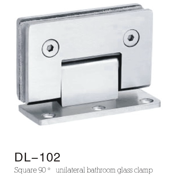 Bathroom Hinge DL102, Single side， 90 angle , zinc alloy