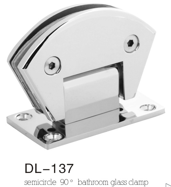 Bathroom Hinge DL137, Semi-circle 90 angle