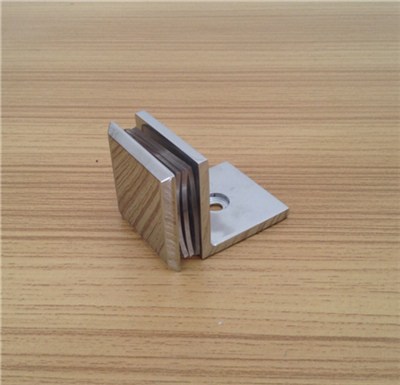 Glass Clamps DL203, 90 angle,  single
