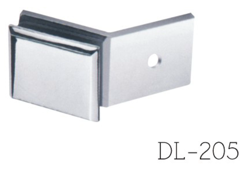 Glass Clamps DL212, 135 angle, single