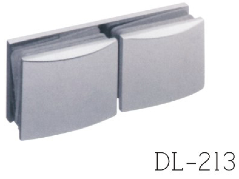 Glass Clamps DL213, 180 angle, double
