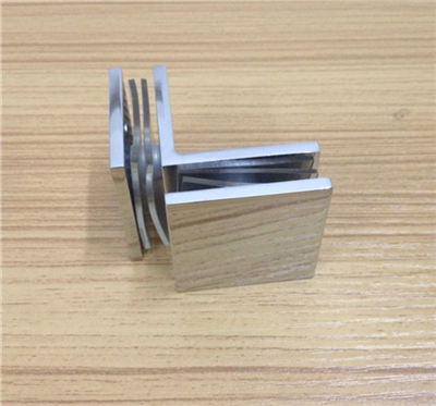 Glass Clamps DL216, 90 angle, double