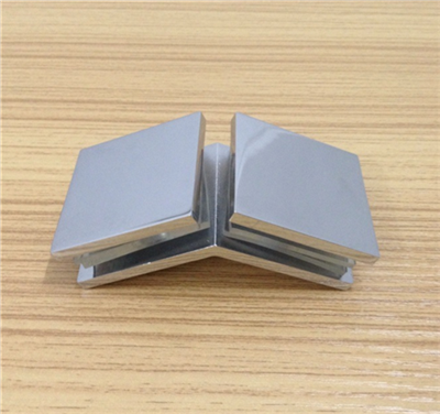 Glass Clamps DL218, 135 angle, double