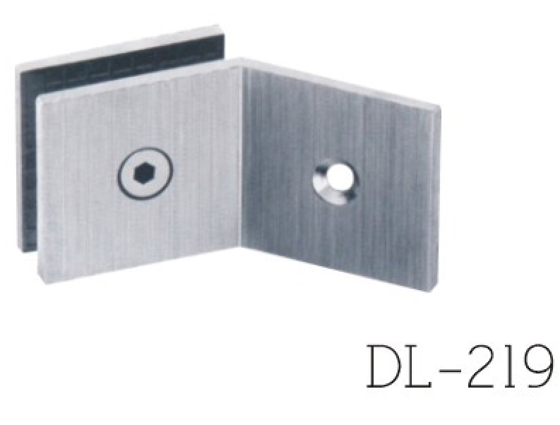 Glass Clamps DL219, 135 angle, single