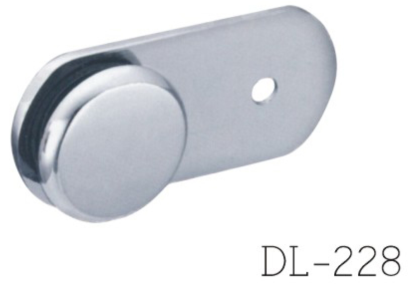 Glass Clamps DL228, 180 angle, single
