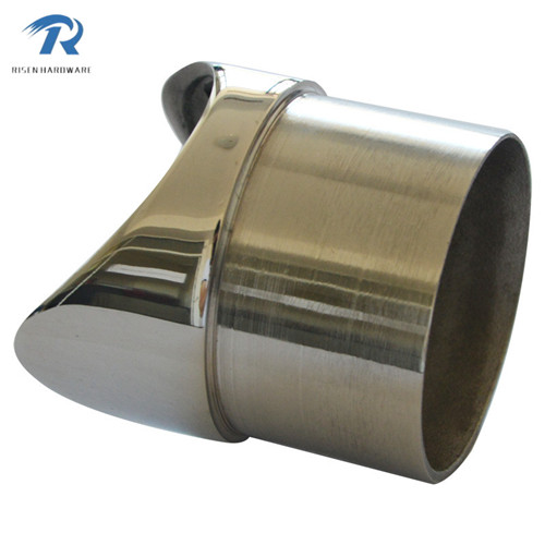 Stainless steel tube support flush fitting perpendicular joiner NO.2