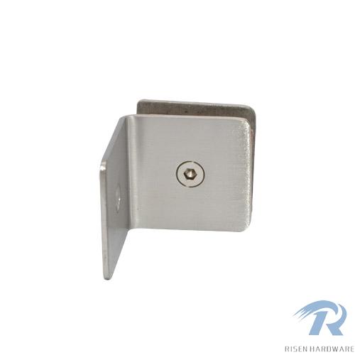 Glass Clamps RS827, 90 angle, single, stainless steel