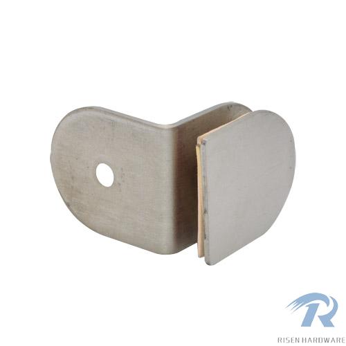 Glass Clamps RS834, 90 angle, single side, stainless steel