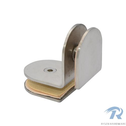 Glass Clamps RS833, 90 angle, double side, stainless steel