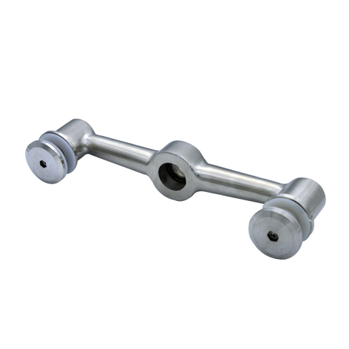 Glass clamps LG703, fence fitting, Material stainless steel 