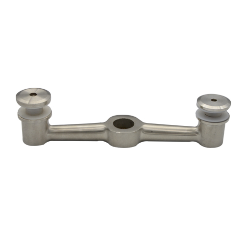 Glass clamps LG703, fence fitting, Material stainless steel 