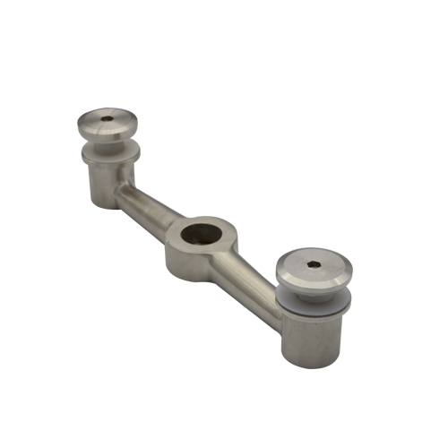 Glass clamps LG703, fence fitting, Material stainless steel 