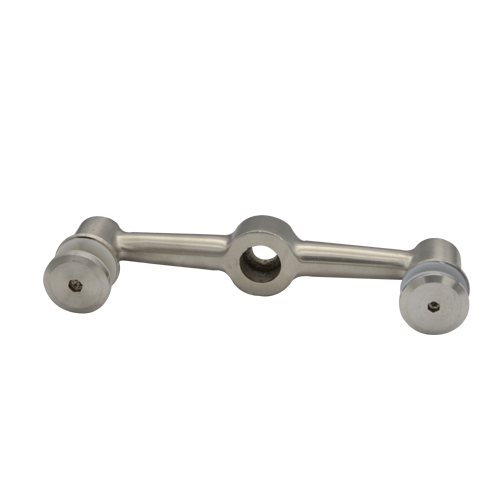 Glass clamps LG703, fence fitting, Material stainless steel 