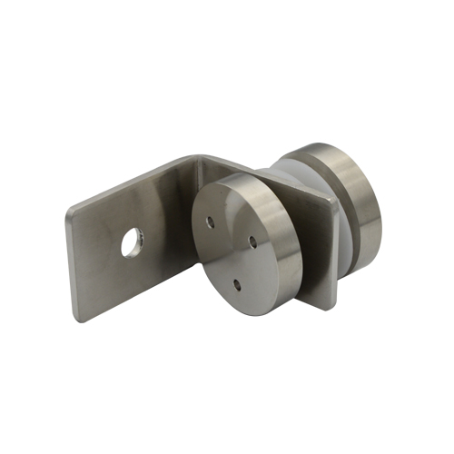 Glass clamps LG707, fence fitting, Material stainless steel 