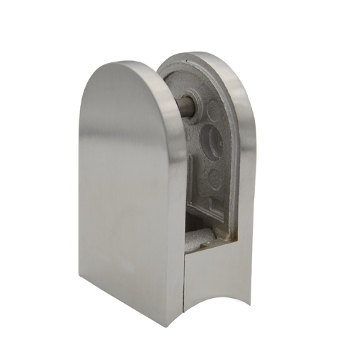 Handrail glass clamps LG1801, stainless steel precision cast 