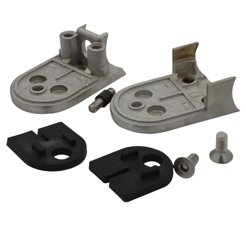 Handrail glass clamps LG1801, stainless steel precision cast 