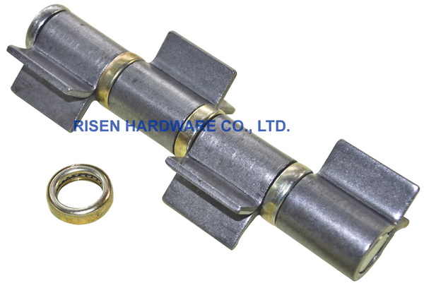 Welding hinge heavy duty H601B, with steel bearing, finishing:self color or zinc plating, material:steel