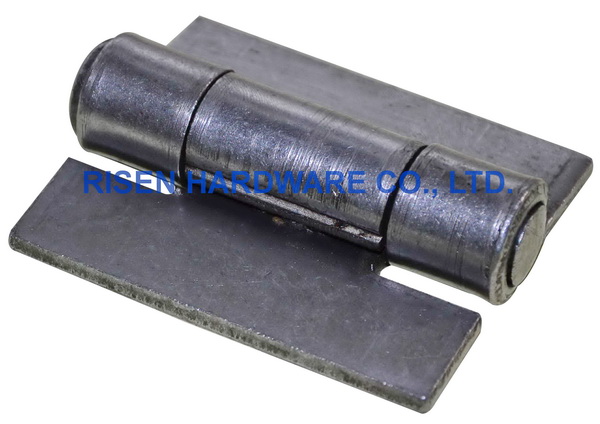 Welding hinge BH607, with steel washer, material: iron, finishing: self color or zinc plating 