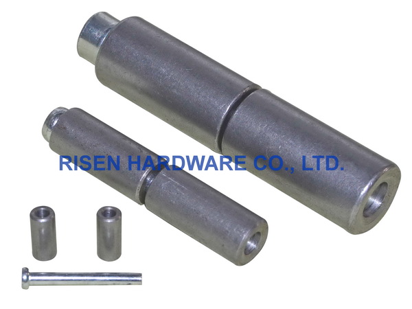 Welding hinge PH601, with steel washer, material: iron, finishing: self color or zinc plating 