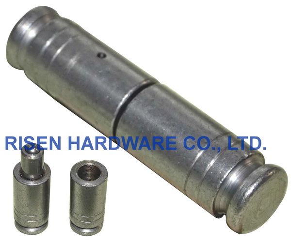 Welding hinge PH604, with steel washer, material: iron, finishing: self color or zinc plating
