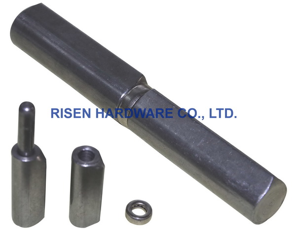 Welding hinge PH606, with steel washer, material: iron, finishing: self color or zinc plating