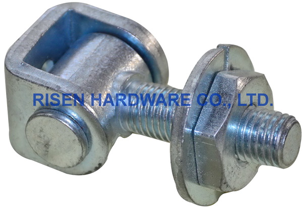 Welding hinge bolt hinge SH602, M16, M20, Material Iron, zinc plating color 