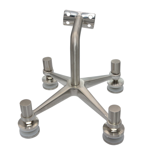 Glass spiders LG003,120mm, stainless steel