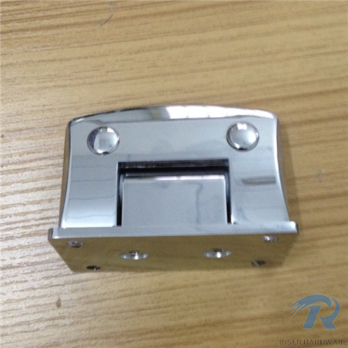 Bathroom Hinge DL121, rounded camber double 90 angle