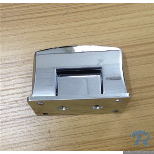 Bathroom Hinge DL121, rounded camber double 90 angle