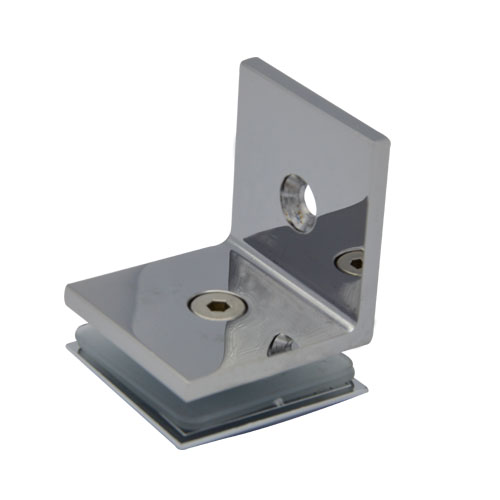 Glass Clamps DL210, 90 angle, single