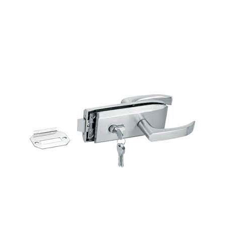 Glass Door Locks LC-040, Stainless steel
