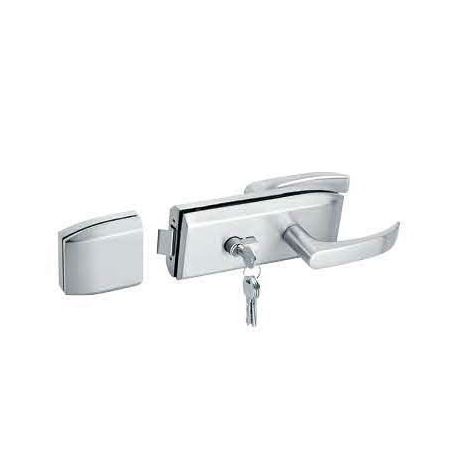 Glass Door Locks LC-038, Stainless steel