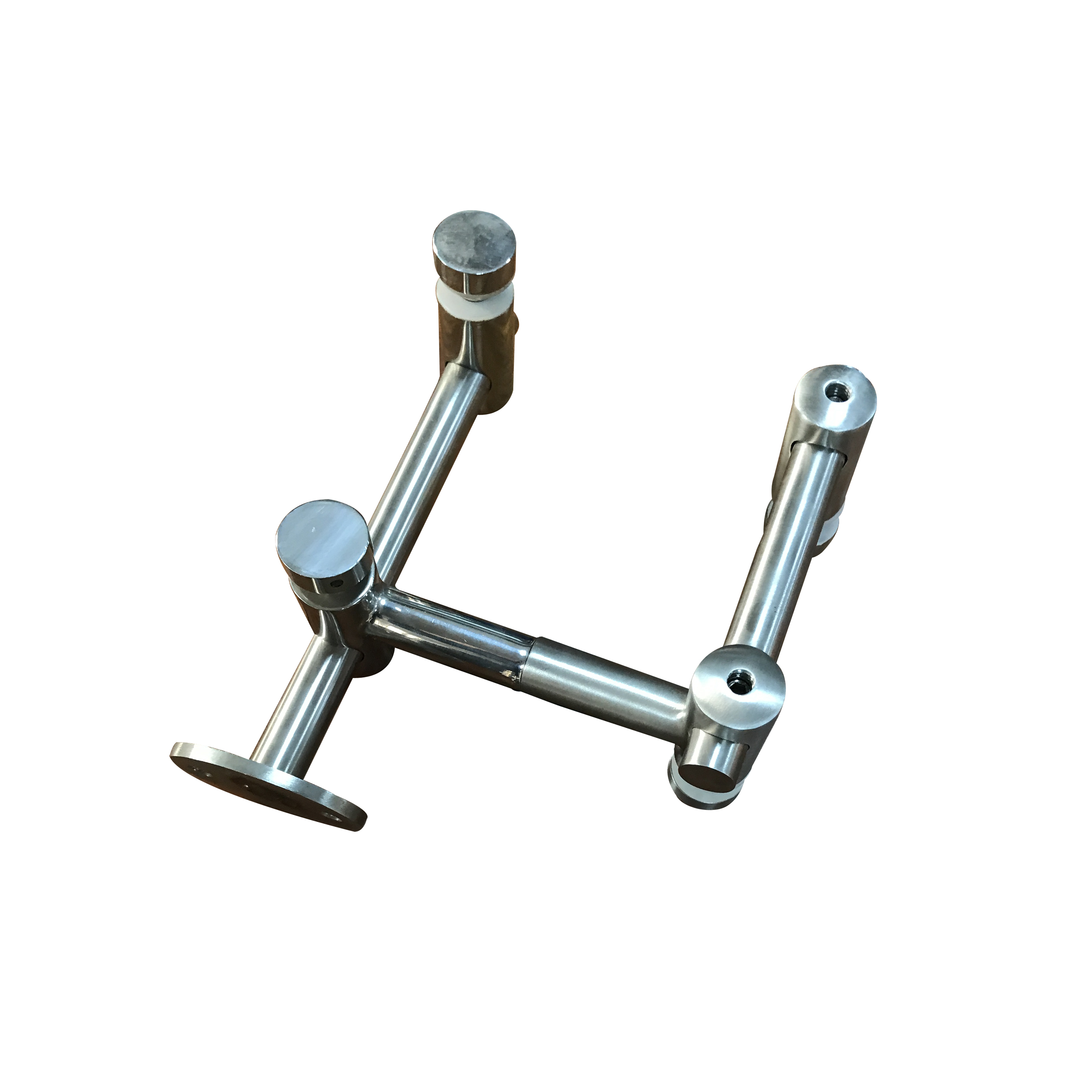 handrail fittings glass, tempered Glass Standoff RS1222